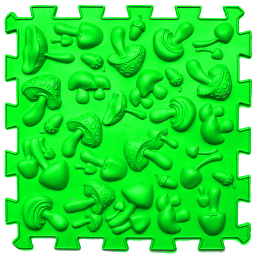 Massage mat "Ortek Mix Puzzles" 8 elements SOFT