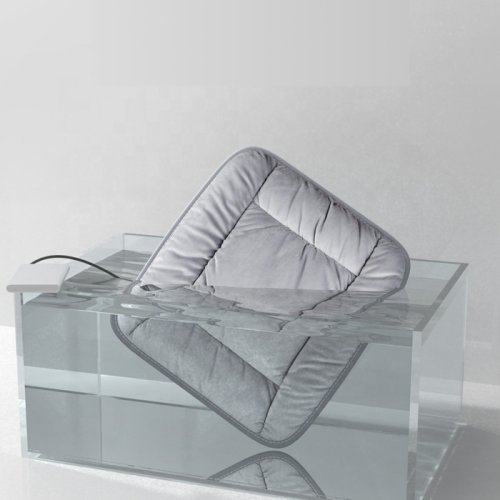 Heated seat cushion black