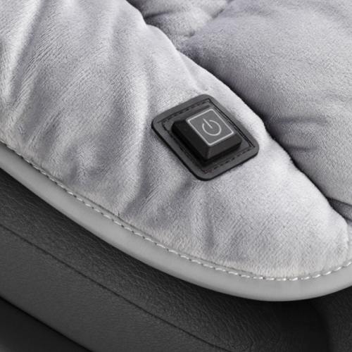 Heated seat cushion black