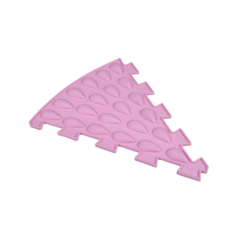 Massage mat "Puzzle Mix" SECTOR DROPS 1 element art. 1037