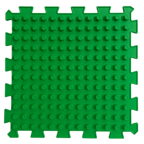 Massage mat "Puzzle Mix" HONEYCOMB 1 element + set of modules "Stones"
