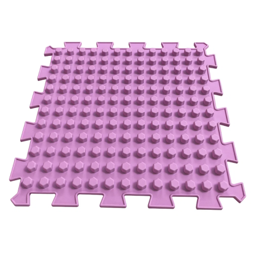 Massage mat "Puzzle Mix" HONEYCOMB 1 element art. 1039
