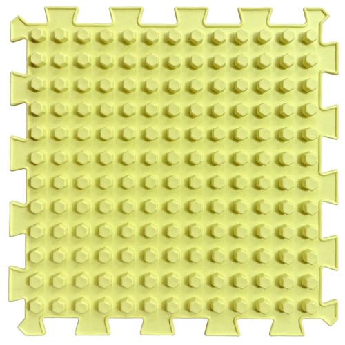 Massage mat "Puzzle Mix" HONEYCOMB 1 element art. 1039