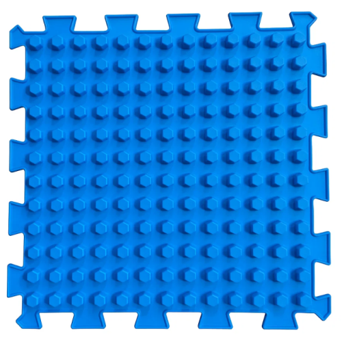 Massage mat "Puzzle Mix" HONEYCOMB 1 element + set of modules "Stones"