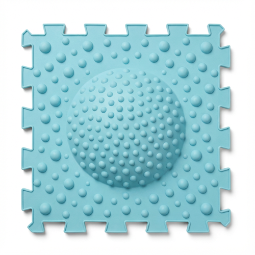 Massage mat "Puzzle Mix" HEMISPHERE 1 element art. 1040