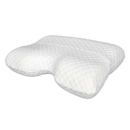 Orthopedic pillow with memory effect J2531 with shoulder recess
