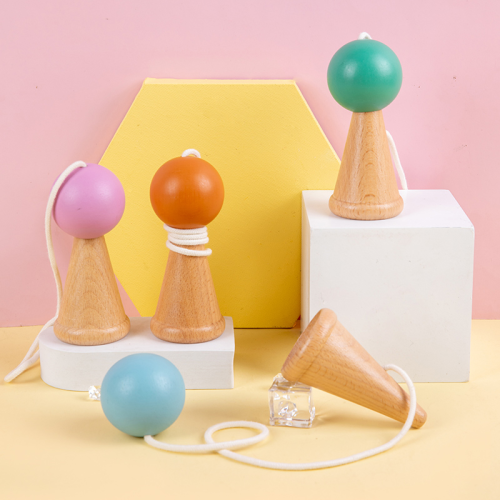 Wooden kendama "Ice Cream"