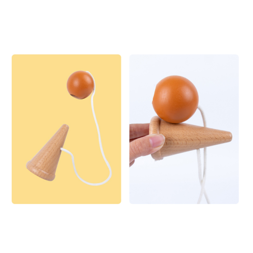 Wooden kendama "Ice Cream"