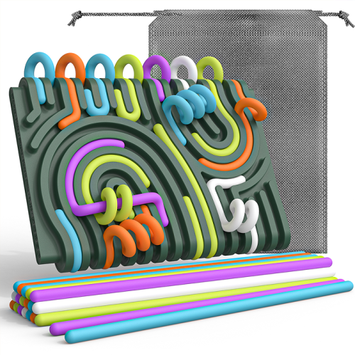 The sensory board with a 3D maze