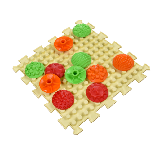 Massage mat "Ortek Mix Puzzles" 4 elements + 4 sets of modules "Patterns"