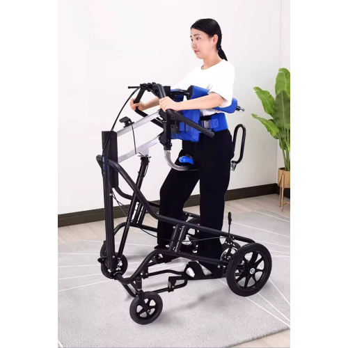 Rehabilitation walker with removable step trainer NS-ZX0