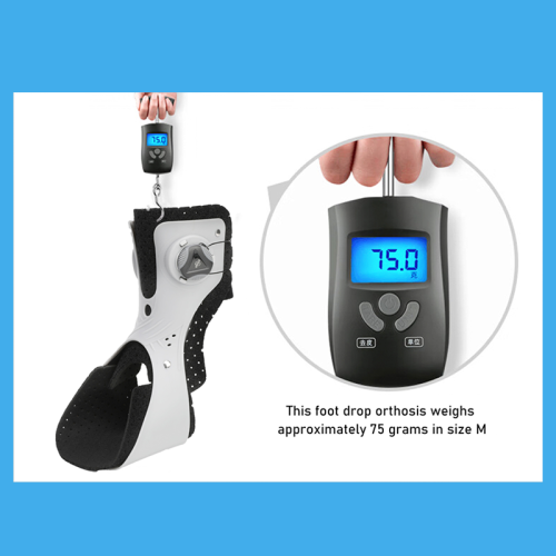 Ankle orthosis with air chamber. Right, size XL