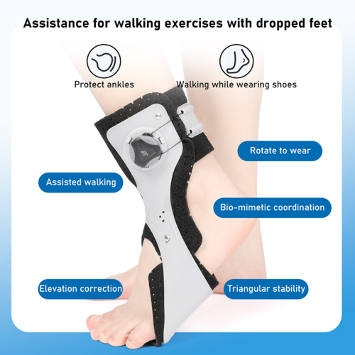 Ankle orthosis with air chamber. Right, size XL