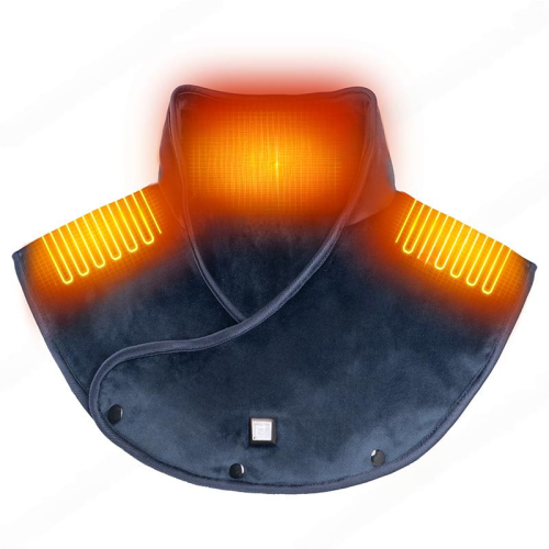 Electric heated shawl Cape