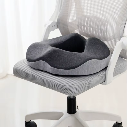 Rectal cushion with enlarged pressure relief opening