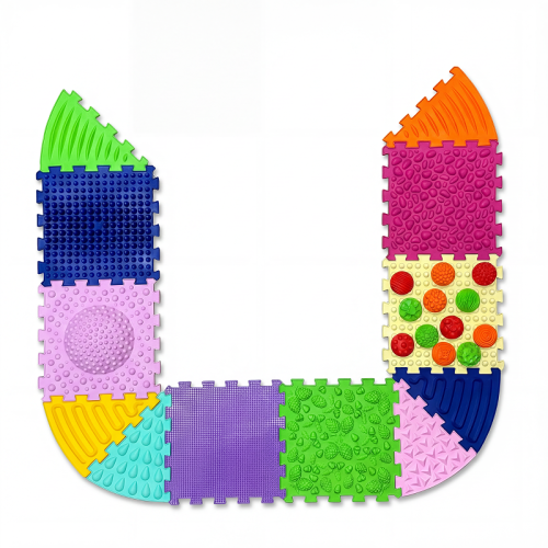 Massage mat "Ortek Multi Mix" 6 elements + 6 sectors