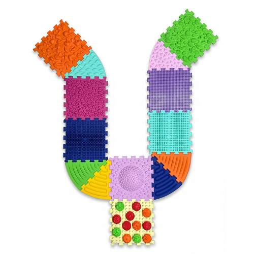 Massage mat "Ortek Multi Mix" 8 elements + 6 sectors