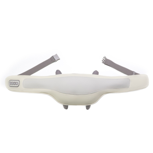 Portable shiatsu massager for deep tissue of the back and neck, with heat function
