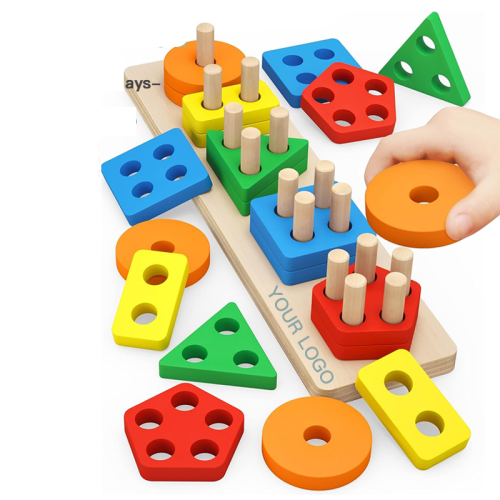Sorter Figures Wooden Montessori Toy