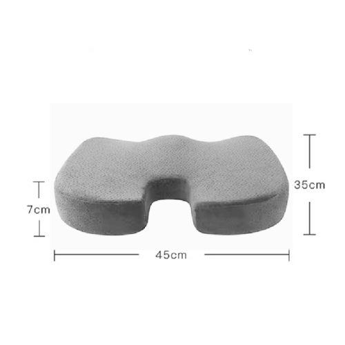 Гелевая подушка для сидения серая