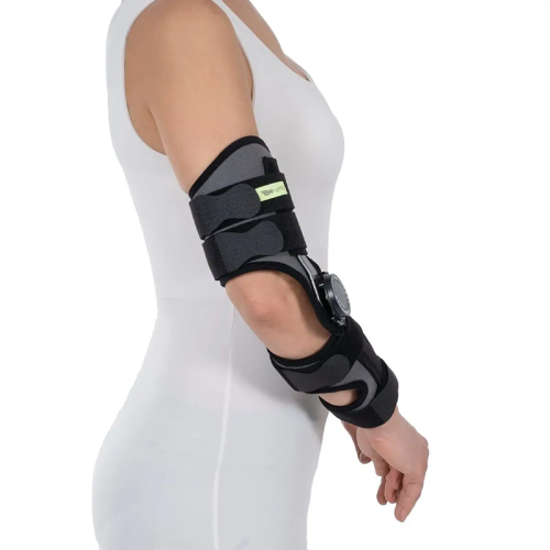 W219 Elbow Brace with Hinged Angle Adjustment Mechanism Right