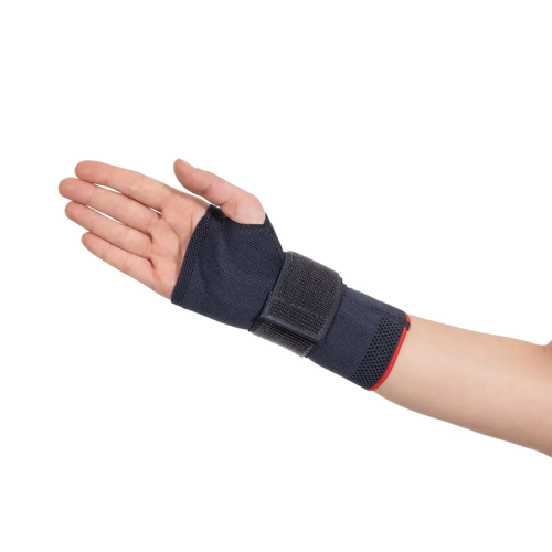 W312 Knitted Wrist Brace with Splint, Left