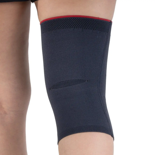 W503 Knitted Knee Brace with Silicone Patella Ring