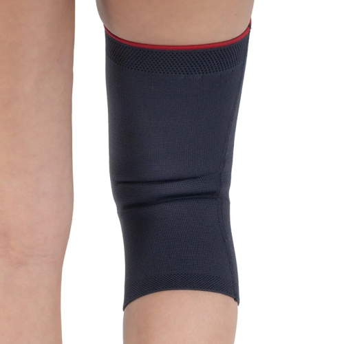 W503 Knitted Knee Brace with Silicone Patella Ring