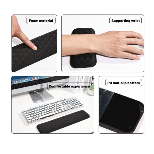 Gaming/office mouse pad with a memory foam