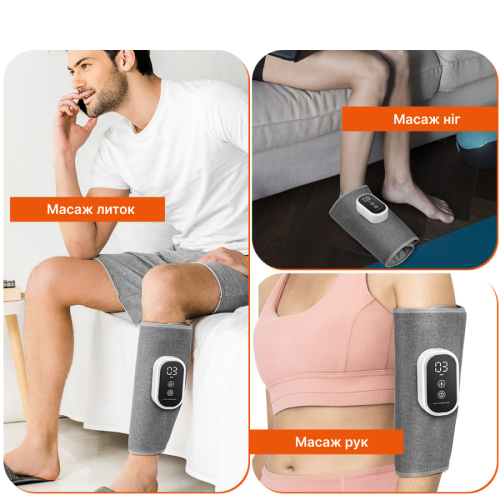 Compression relaxing device for leg relaxation