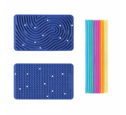 Double-sided sensory anti-stress mat "CalmPad" size S