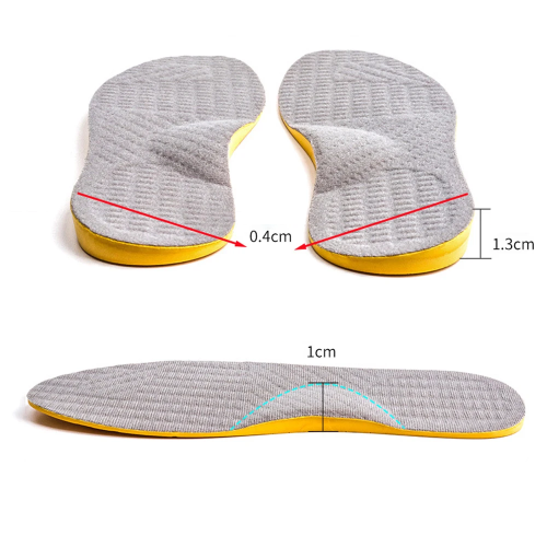 Silicone insoles with lateral wedge 09-902