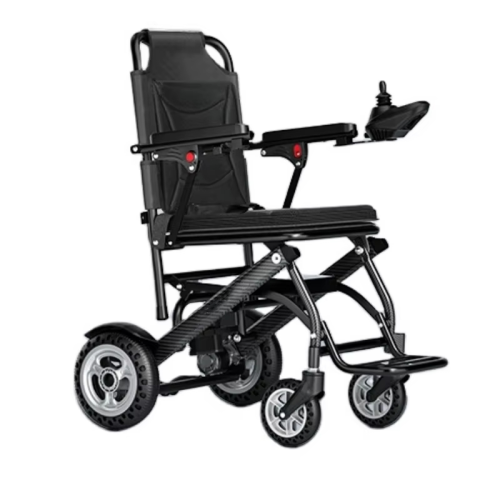 Folding electric wheelchair with remote control Folding electric wheelchair with remote control