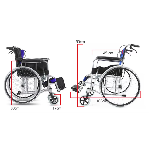 Folding manual wheelchair, non-powered Folding manual wheelchair, non-powered