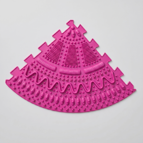 Massage mat Ortek "Spines" 4 sectors Pink