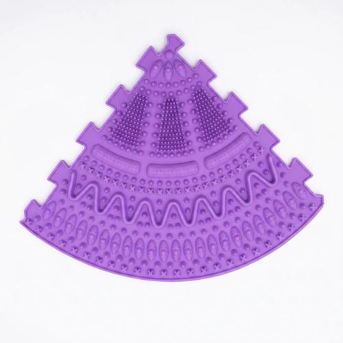 Massage mat Ortek "Prickly" 4 sectors Lilac