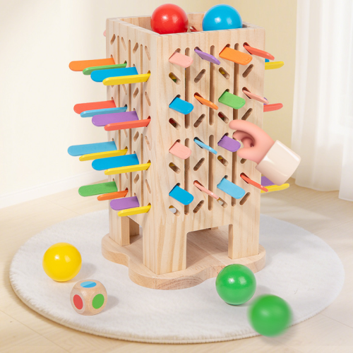 Children's wooden Montessori educational toy 5-in-1