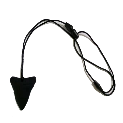 Chewable sensory pendant "Shark Tooth"