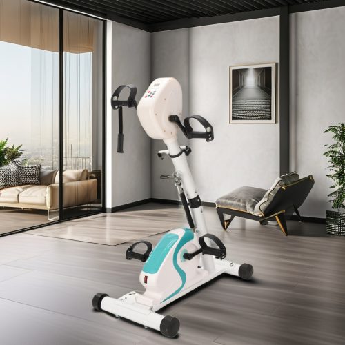Electric exercise machine with pedal mechanism for upper and lower limb exercises Electric exercise machine with pedal mechanism for upper and lower limb exercises