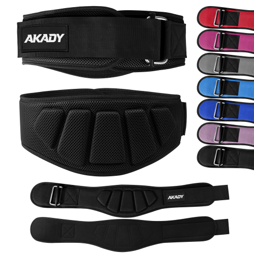 Adjustable belt for fitness and weightlifting