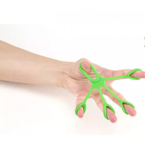 Silicone finger expander 