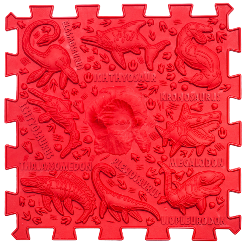 ORTEK Massage Mat «Mix Puzzles» Aquasaurs 1 element