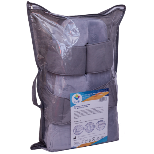 Orthopedic pillow for hip fixation bandage 45x30cm Olvi J2506