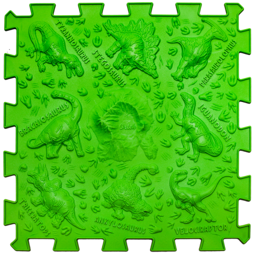  Massage mat Ortek Puzzles Mix Hedgehogs 1 element