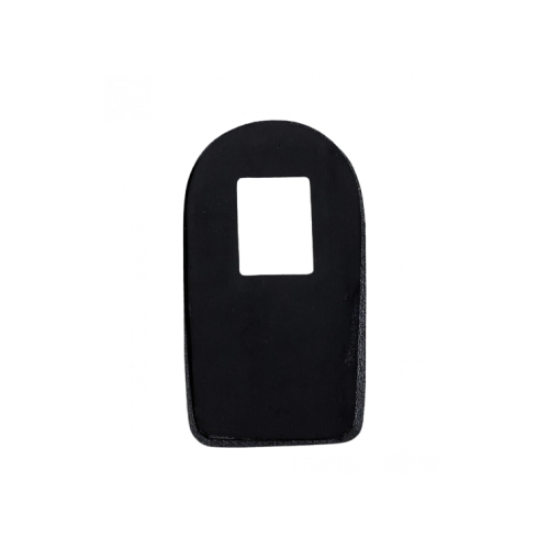 Heel pad correcting leg length Black 3 (43-46)