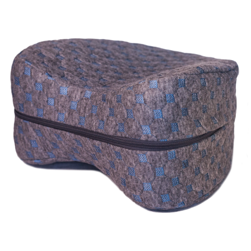 Orthopedic Leg and Knee Pillow with Memory Foam Gray J2518_G