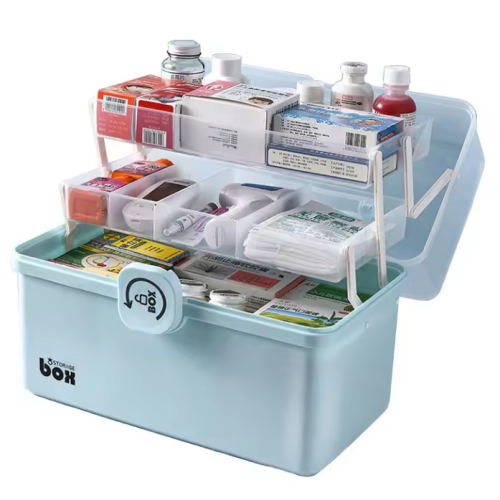 First-aid kit-organizer for medicines 34x19x21.5 cm, size L