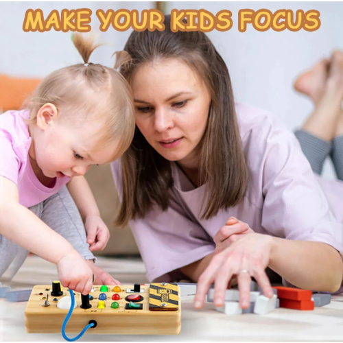 Electric Montessori activity board