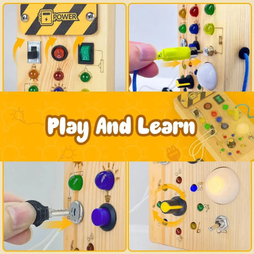 Electric Montessori activity board