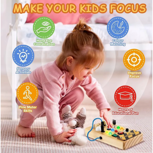 Electric Montessori activity board